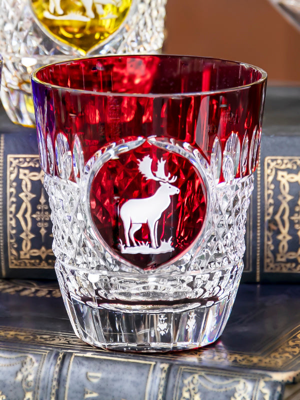 Ruby Red Barware