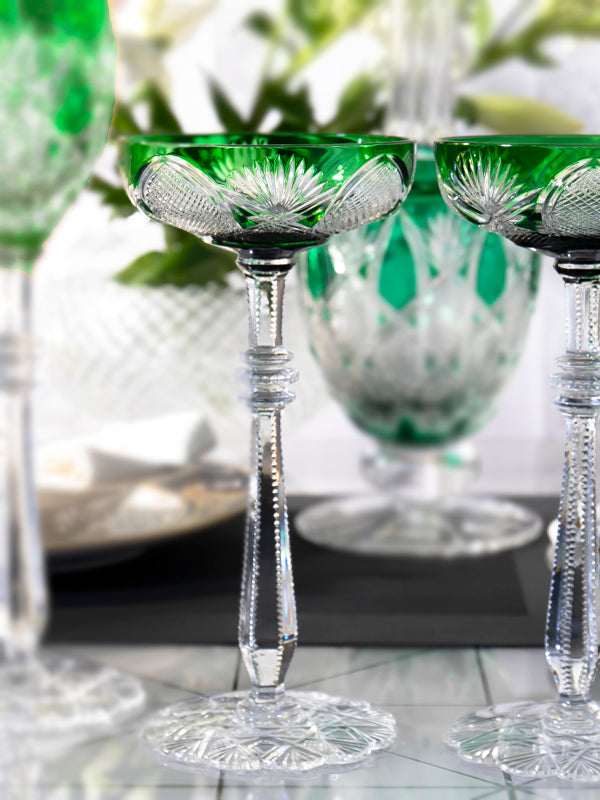 Green Stemware