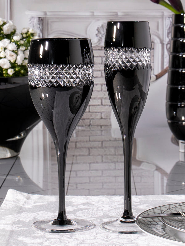 Black Stemware