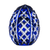 Fabergé Petite Blue Egg Paperweight 2.4 in