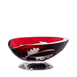 Fabergé Sturgeon Ruby Red Caviar Server 4.2 in