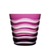 Rotter Glas Wellen Purple Old Fashioned