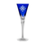 Birks Crystal Fidelity Blue Champagne Flute