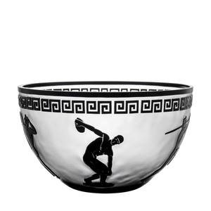 Olympics V Double Cased Black Bowl 9.8 in