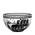 Olympics Chariot Double Cased Black Bowl 9.8 in