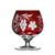 Marsala Ruby Red Brandy Glass