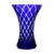 Stars Blue Vase 7.9 in