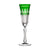 Majesty Green Champagne Flute