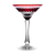 Fabergé Na Zdorovye Ruby Red Martini Glass