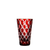 Stars Ruby Red Shot Glass