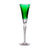 Castille Green Champagne Flute 1st Edition