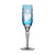 Marsala Light Blue Champagne Flute