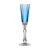 Castille Light Blue Champagne Flute 1st Edition