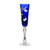 Butterfly Blue Champagne Flute