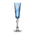 Butterfly Light Blue Champagne Flute