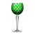 Stars Green Water Goblet