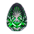 Easter Green Egg Paperweight 3.9 in