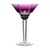 Castille Purple Martini Glass 1st Edition