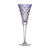 Stars Lavender Champagne Flute