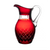 Cristal de Paris Nice Ruby Red Pitcher 33.8 oz