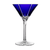 Castille Blue Martini Glass 1st Edition