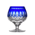 Majesty Blue Brandy Glass