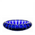 Cristal de Paris Lines Blue Ashtray 8.3 in