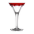 Fabergé Grand Duke Ruby Red Martini Glass