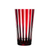 Dibbern Casino Stripes Ruby Red Highball