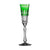 Majesty Green Champagne Flute