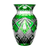 Fleurology Green Vase 11.8 in