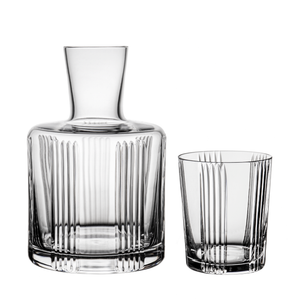 Birks Crystal Alex Decanter with Tumbler 23.7 oz