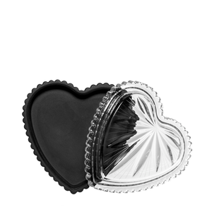 Beloved Black - Clear Heart Box