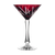 Fabergé Na Zdorovye Ruby Red Martini Glass